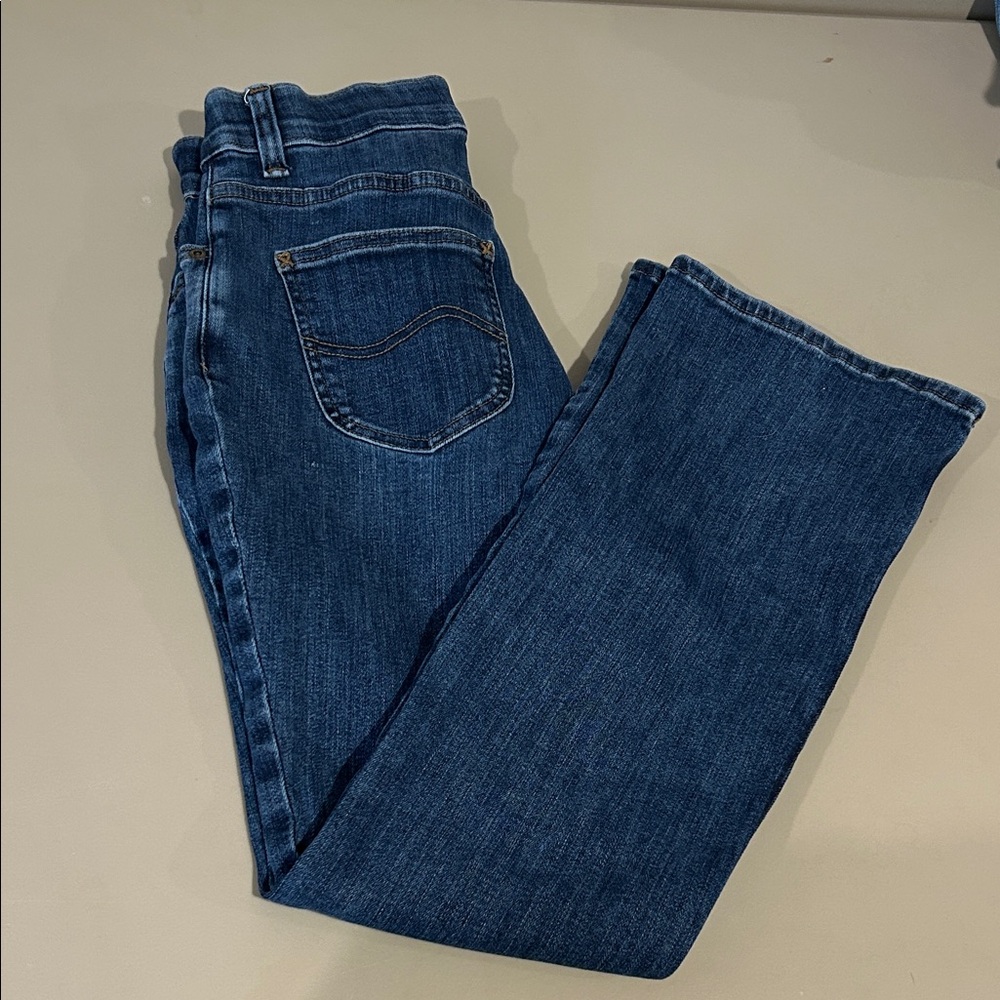 Lee Women's Dark Blue Bootcut Leg Jeans